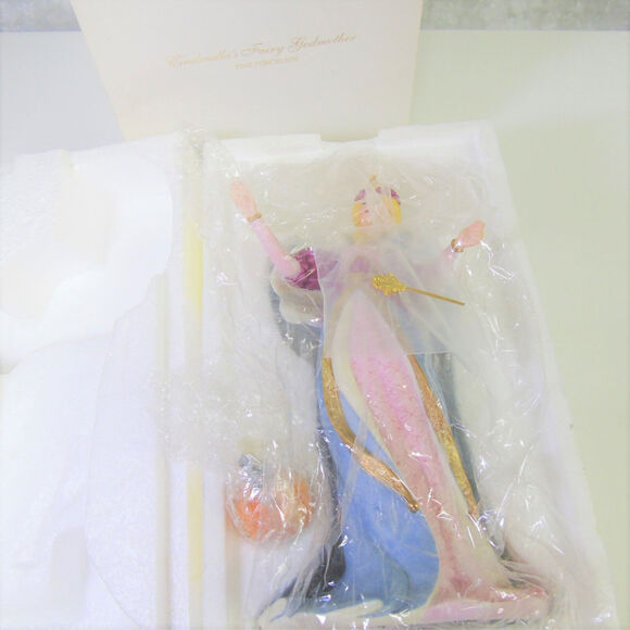 LENOX Princesses Cinderella's FAIRY GODMOTHER Pumpkin Limited Edition 3189 + COA - Picture 9 of 11